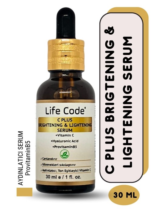 LİFE CODE C PLUS BRIGHTENING & LIGHTENING SERUM