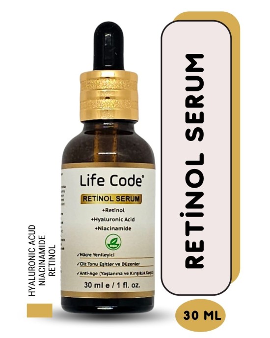 LİFE CODE RETİNOL SERUM 30 ml