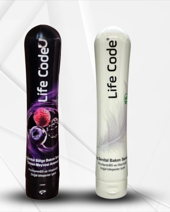 2 Si Bir Arada Life Code Kaygantırıcı Genital Jel Serum Orman Meyvesi Aromalı 125 ml. VE Life Code Kaygantırıcı Genital Jel Serum 125 ml.  