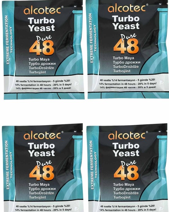 ALCOTEC 48 TURBO MAYA 135 GR *4 ADET