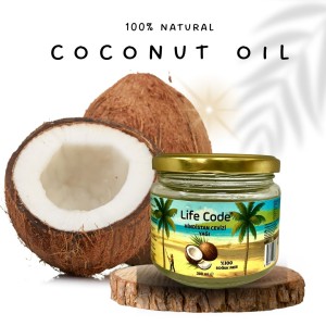 LİFE CODE Life Code %100 Doğal Soğuk Sıkım Hindistan Cevizi Yağı 300 ml