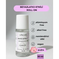 Alüminyumsuz Beyazlatıcı Etkili Roll on 50 ml Pudra Kokusu
