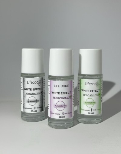 Alüminyumsuz Beyazlatıcı Etkili Roll on 50 ml Vanilya Kokulu