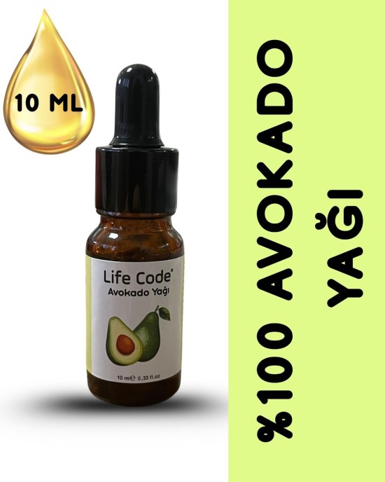 LİFE CODE Avokado Yağı 10 ml