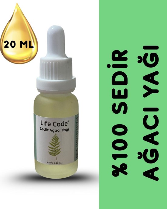 Life Code Sedir Ağacı Yağı 20 ml
