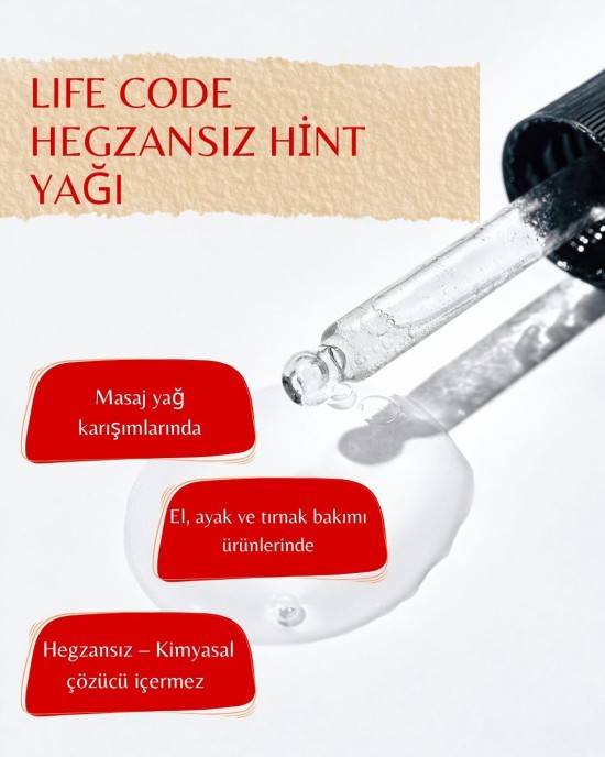 Hegzansız Hint Yağı 50 ml