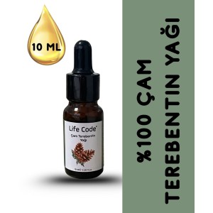 LİFE CODE %100 Çam Terebentin Yağı 10 ml