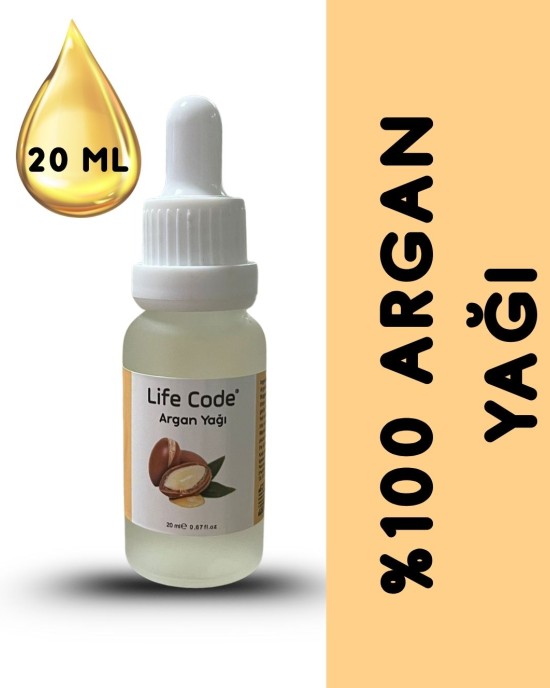 LİFE CODE %100 Argan Yağı 20 ml
