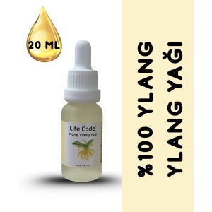 LİFE CODE %100 Doğal Ylang Ylang Yağı 20 ml