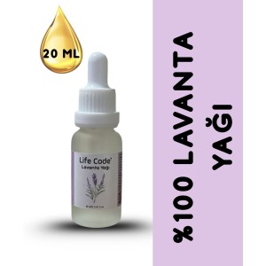 LİFE CODE %100 Lavanta Yağı 20 ml
