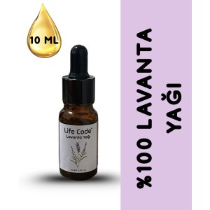 LİFE CODE %100 Lavanta Yağı 10 ml