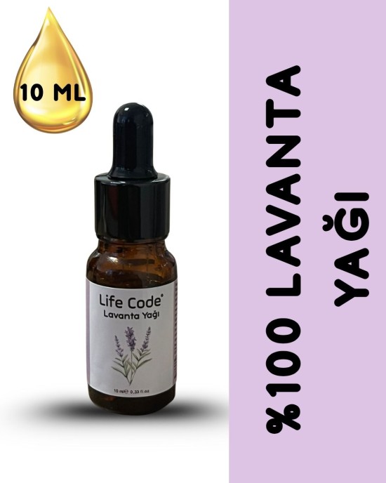LİFE CODE %100 Lavanta Yağı 10 ml