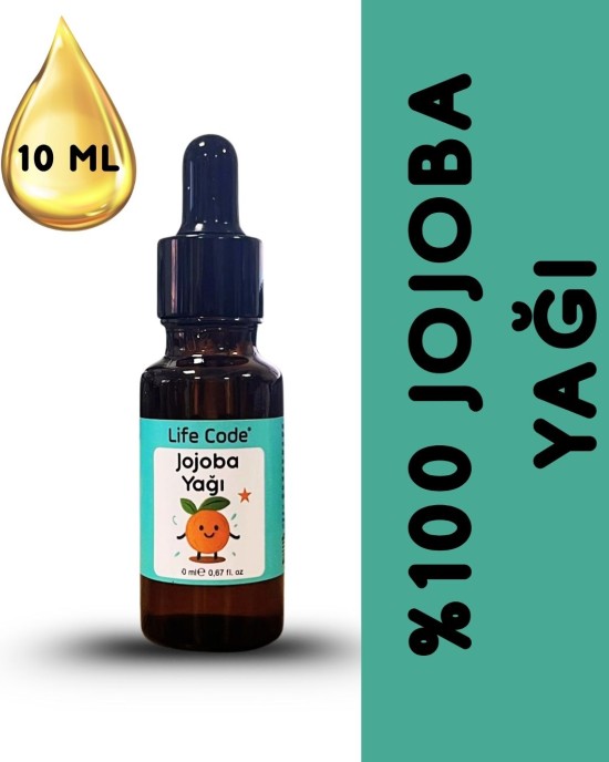LİFE CODE Life Code %100 Doğal Jojoba Yağı 10 ml