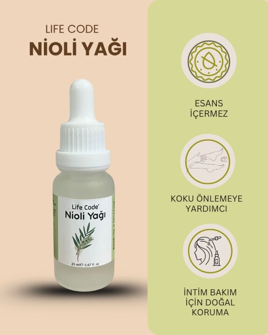  LİFE CODE Life Code Nioli Yağı 10 ml