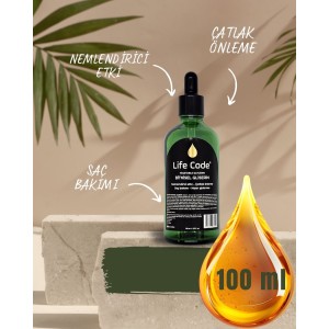 LİFE CODE Gliserin Bitkisel Mega Boy, 100 ml. Damlalıklı Şişe