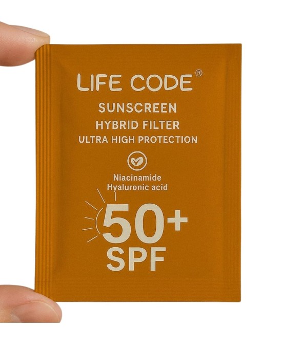 LİFE CODE 50 SPF YENİ NESİL HİBRİT FİLTRE *10 ADET