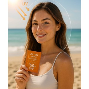 LİFE CODE Life Code Güneş Kremi Hibrit Filtre Tek Kullanımlık 50 SPF