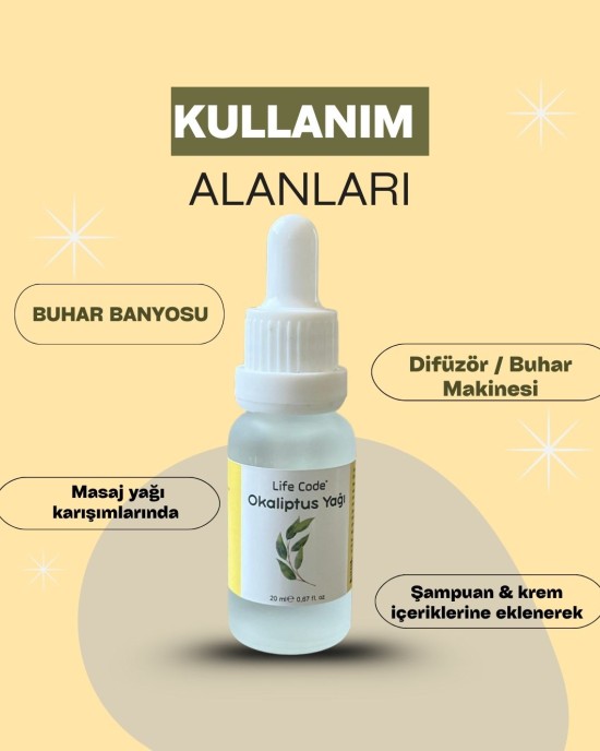 LİFE CODE OKALİPTUS YAĞI 10 ml