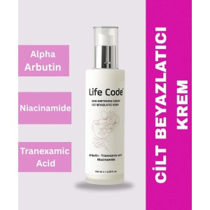 LİFE CODE Cilt Beyazlatıcı Krem