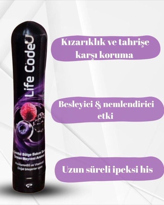 Life Code Kaygantırıcı Genital Jel Serum Orman Meyvesi Aromalı 125 ml.