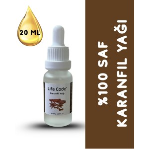 Life Code %100 Saf Karanfil Yağı 20 ml