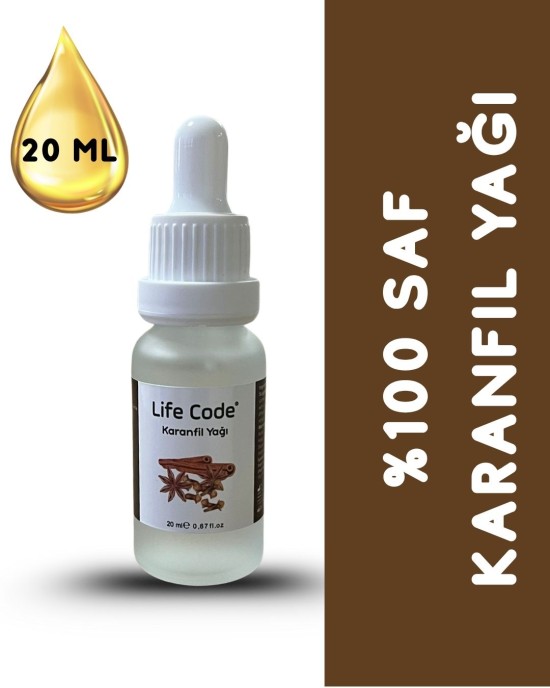 Life Code %100 Saf Karanfil Yağı 20 ml