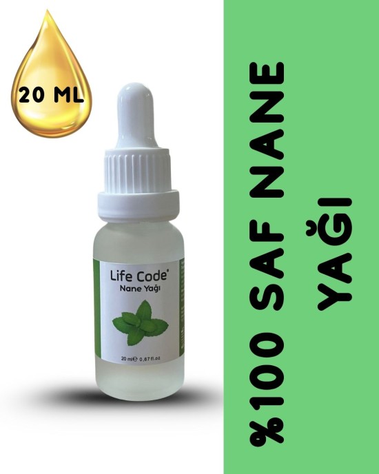 Life Code %100 Saf Nane Yağı 20 ml