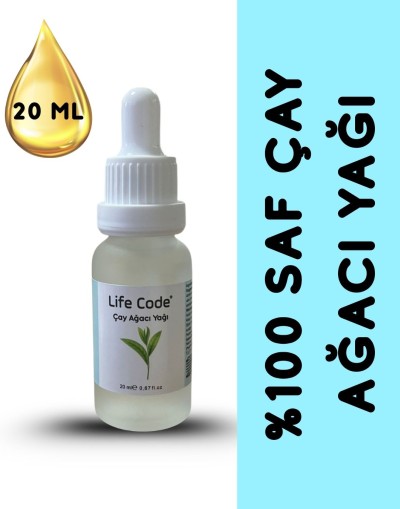 %100 Saf Çay Ağacı Yağı 20 ml