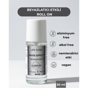 Alüminyumsuz Beyazlatıcı Etkili Roll on 50 ml HUGO
