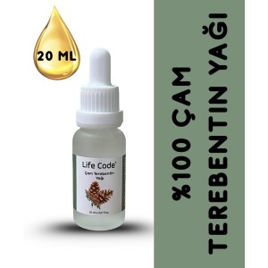 LİFE CODE %100 Çam Terebentin Yağı 20 ml