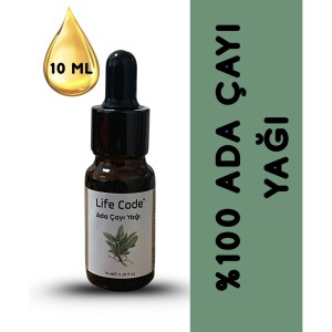 LİFE CODE %100 Doğal Ada Çayı Yağı 10 ml