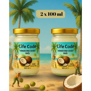 Hindistan Cevizi Yağı 100 ml*2 adet