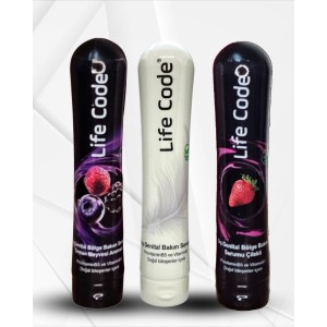3 Ü Bir Arada Life Code Kaygantırıcı Genital Jel Serum Çilek Hazzı 125 ml.  VE Life Code Kaygantırıcı Genital Jel Serum Orman Meyvesi Aromalı 125 ml.  Life Code Kaygantırıcı Genital Jel Serum 125 ml.